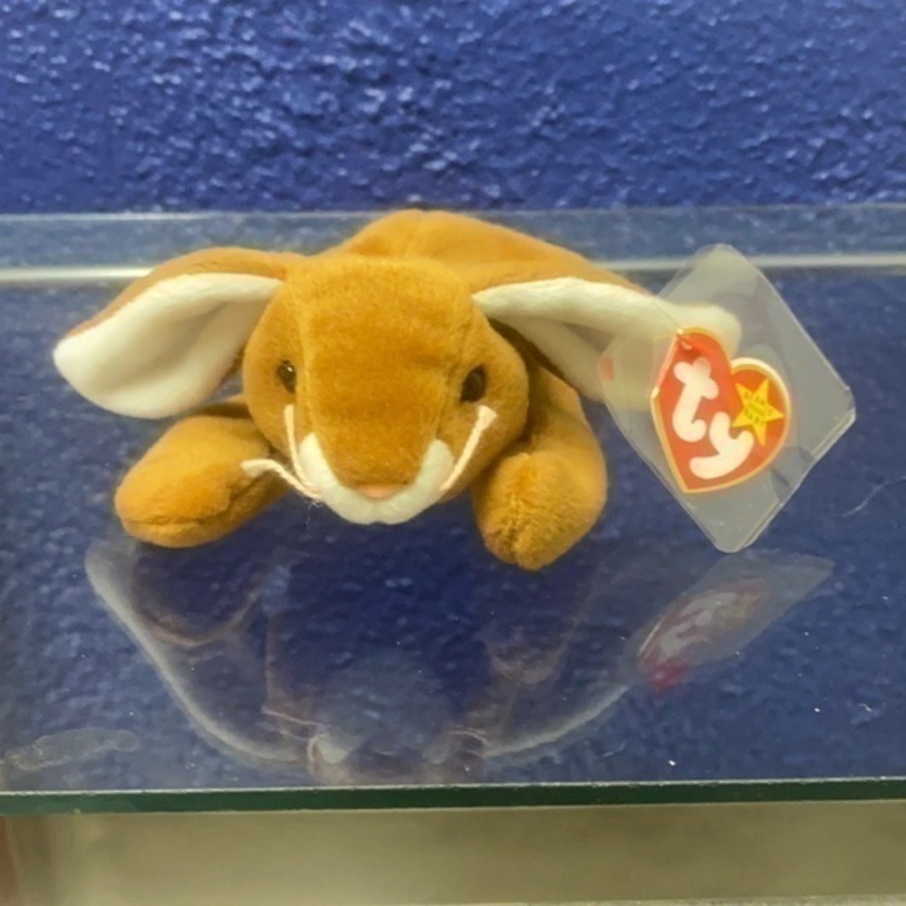 TY BEANIE BABIES “Ears” New w Tag Protector Retired Mint Rare - Picture 2 of 4